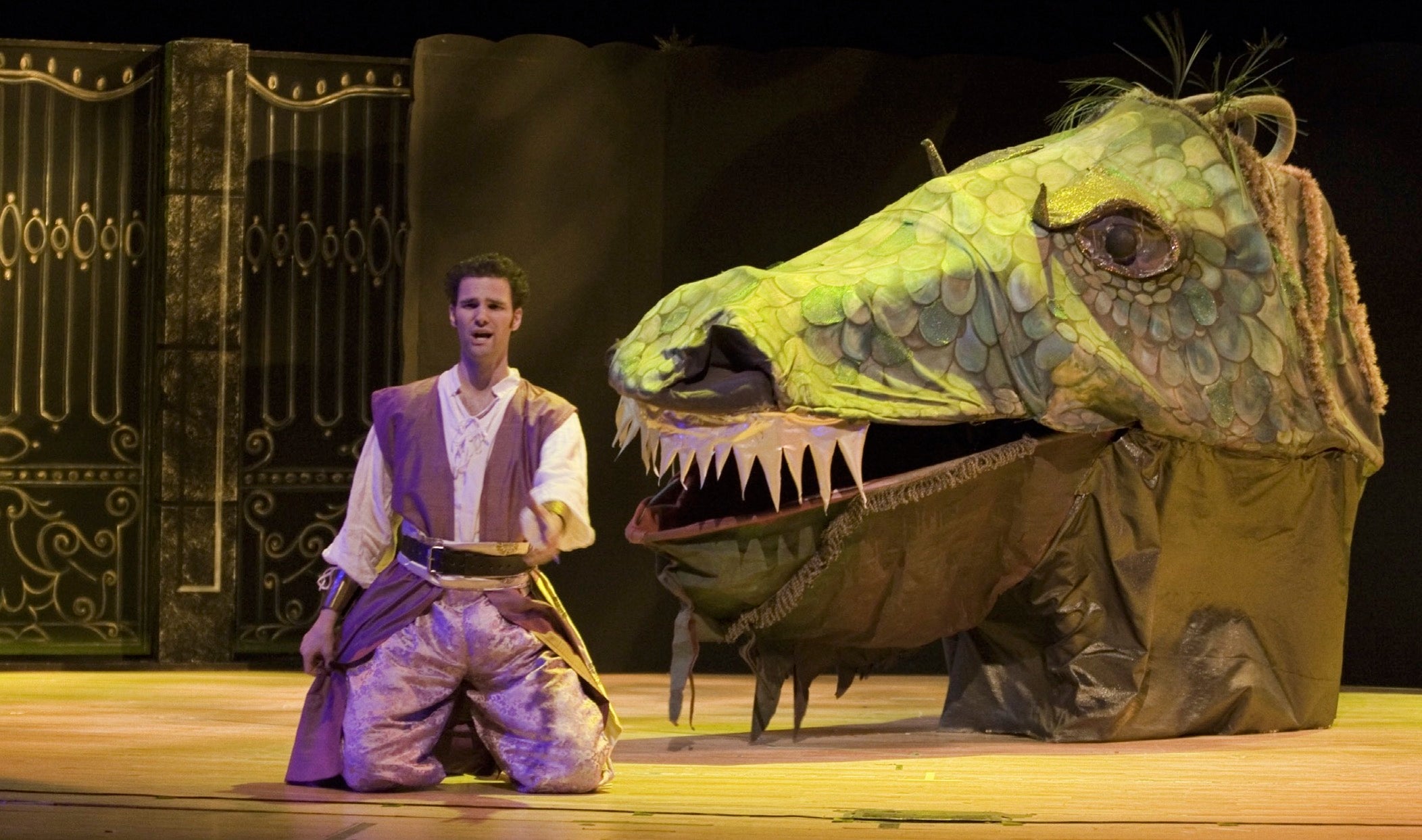 Scene from Boston Lyric Opera's production of The Magic Flute