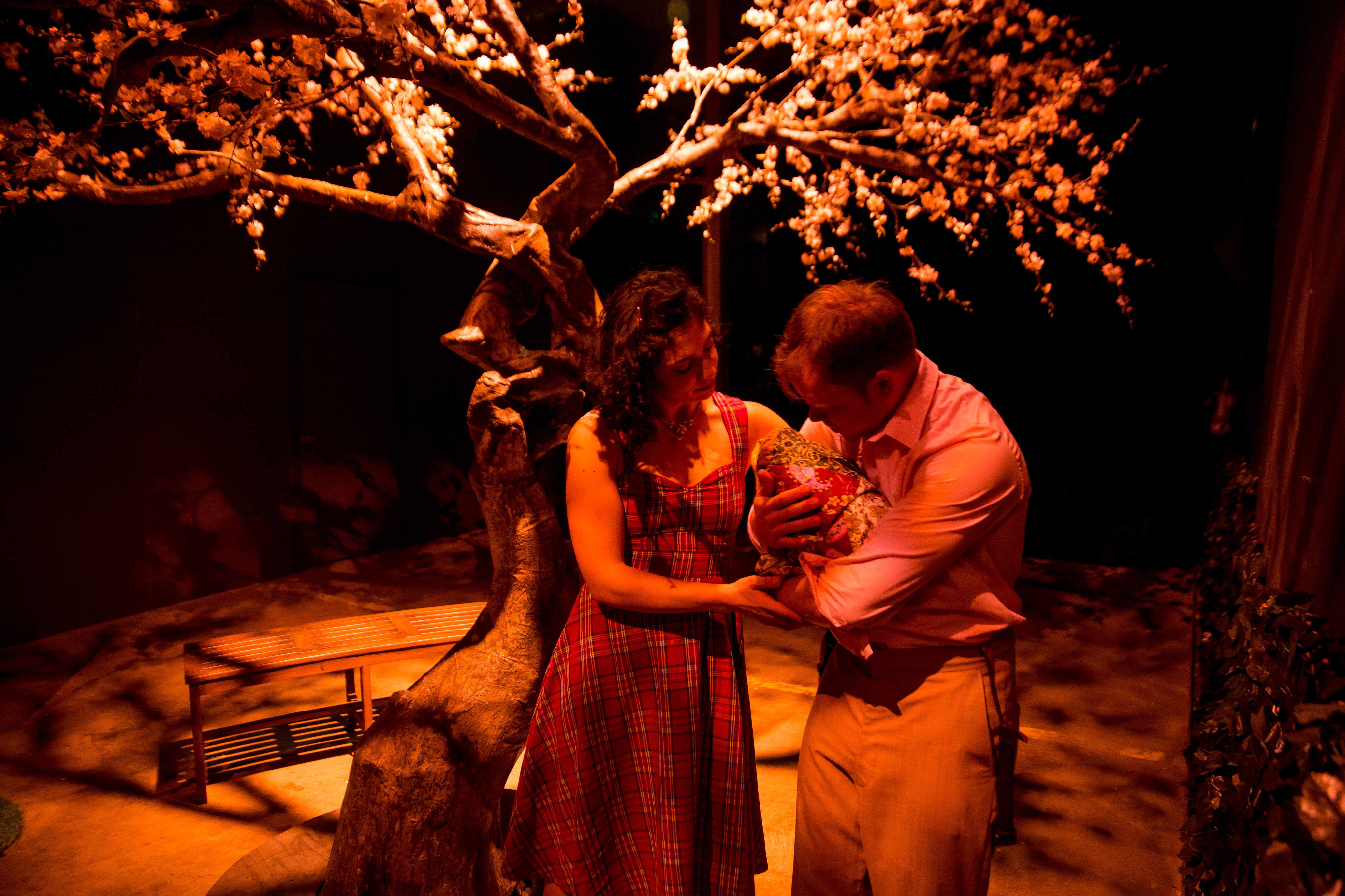 A scene from play Sweet Lucky.