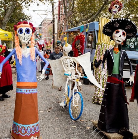 Día de los Muertos Parade and Celebration at Fleisher