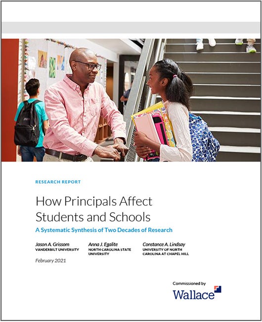 How Principals Affect Students and Schools - cover