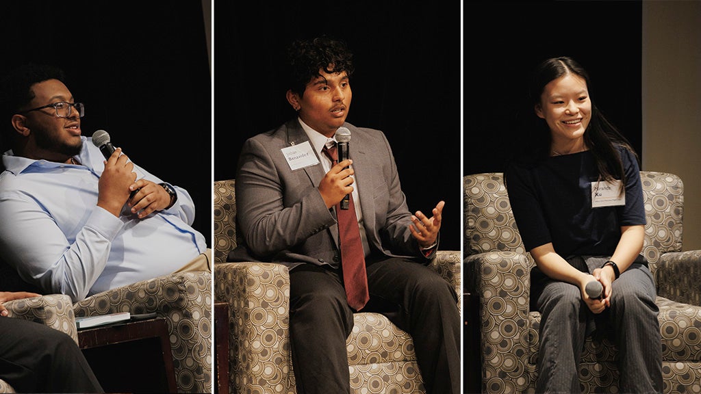 Student panel, The Promise of Expanded Learning in Texas” event