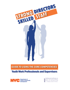 This handbook describes a major city youth-service agency’s conclusion about key skills needed by after-school workers, and offers tools to develop these skills.  